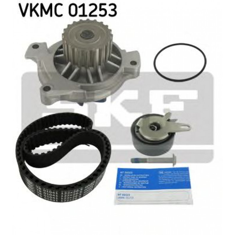 VKMC 01253 SKF - Насос охолоджуючої рідини + комплект зубчатого ремня
